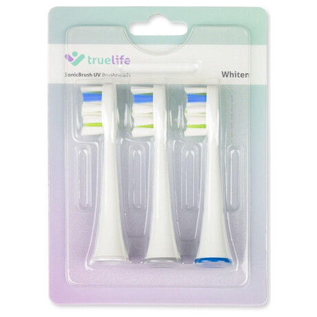 TrueLife SonicBrush UV-series heads Whiten white 3 pack