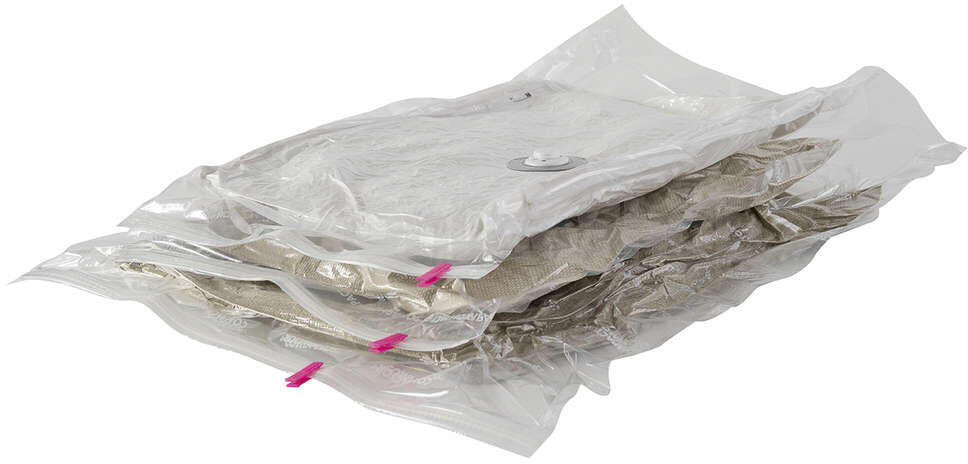Set 3 ks vakuových pytlů Compactor Bag Aspispace - pro uskladnění textilu a peřin