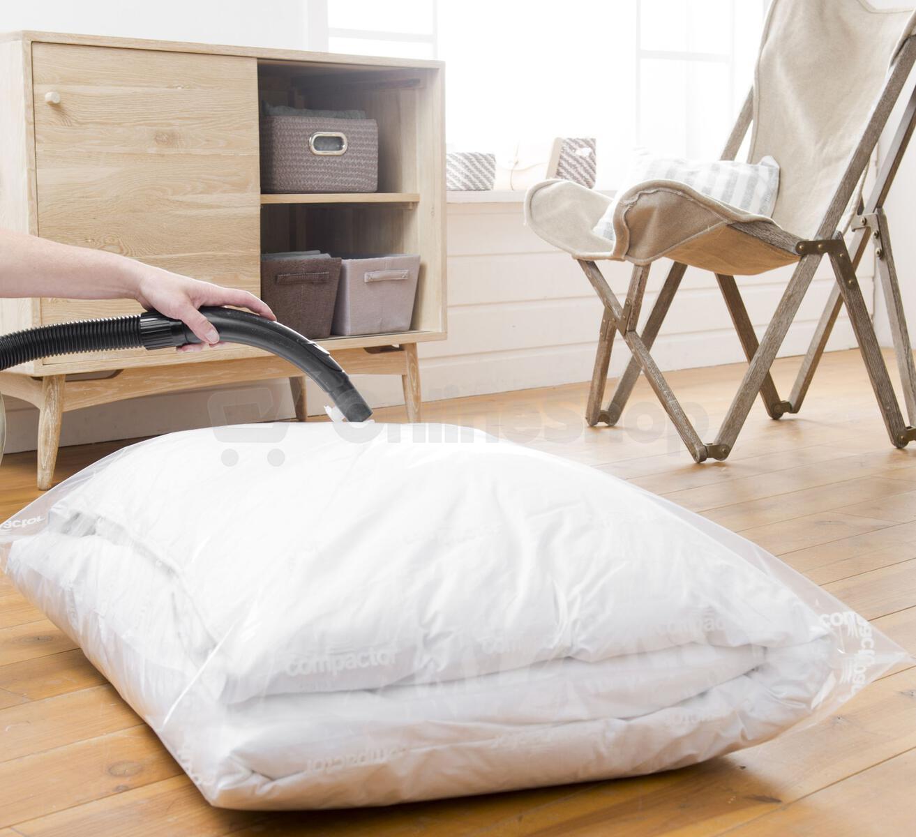 Set 3 ks vakuových pytlů Compactor Bag Aspispace - pro uskladnění textilu a peřin