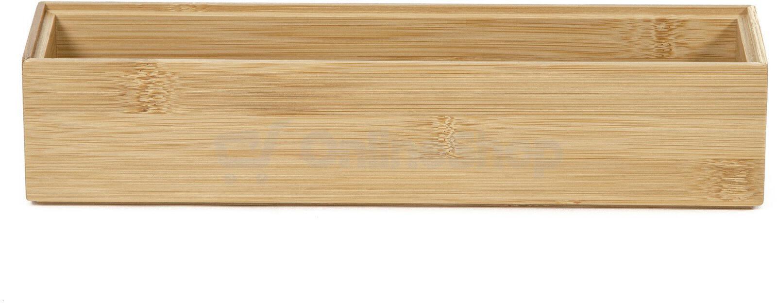 Úložný organizér Compactor Bamboo Box XL - 30 x 7,5 x 6,5 cm