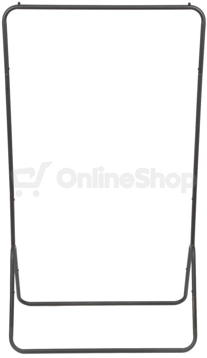 Compactor FYN kovový stojan na šaty 80 x 41 x 147 cm, černý