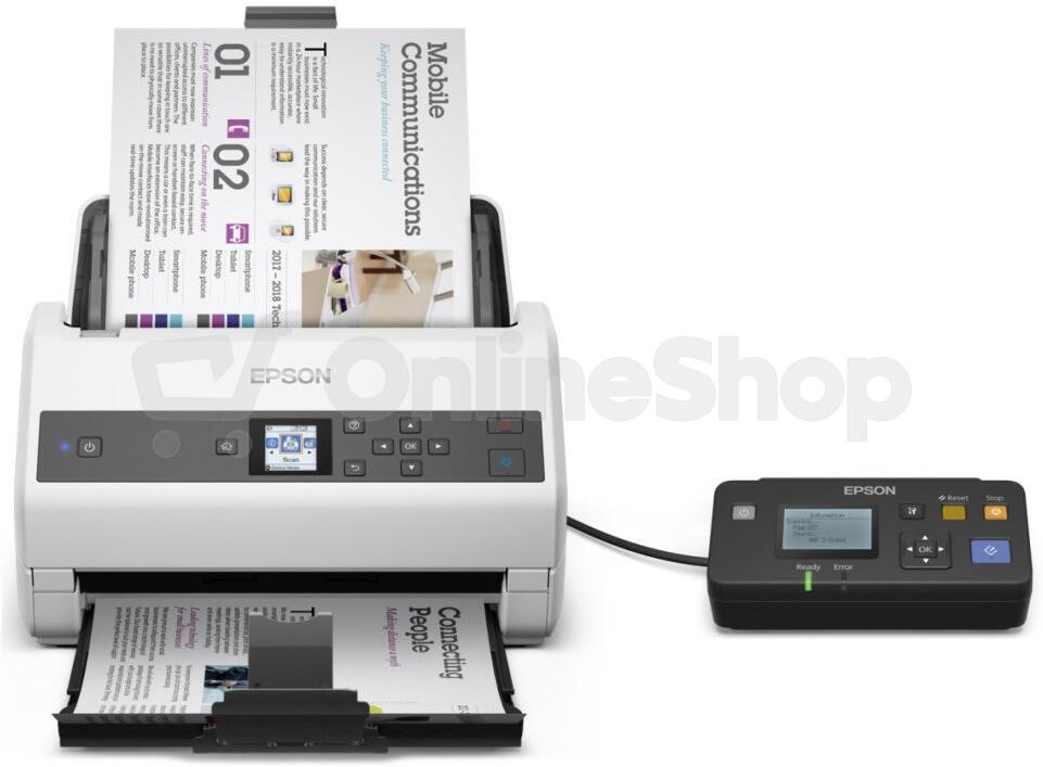 Epson WorkForce DS-870, A4, 600 dpi, USB (B11B250401)
