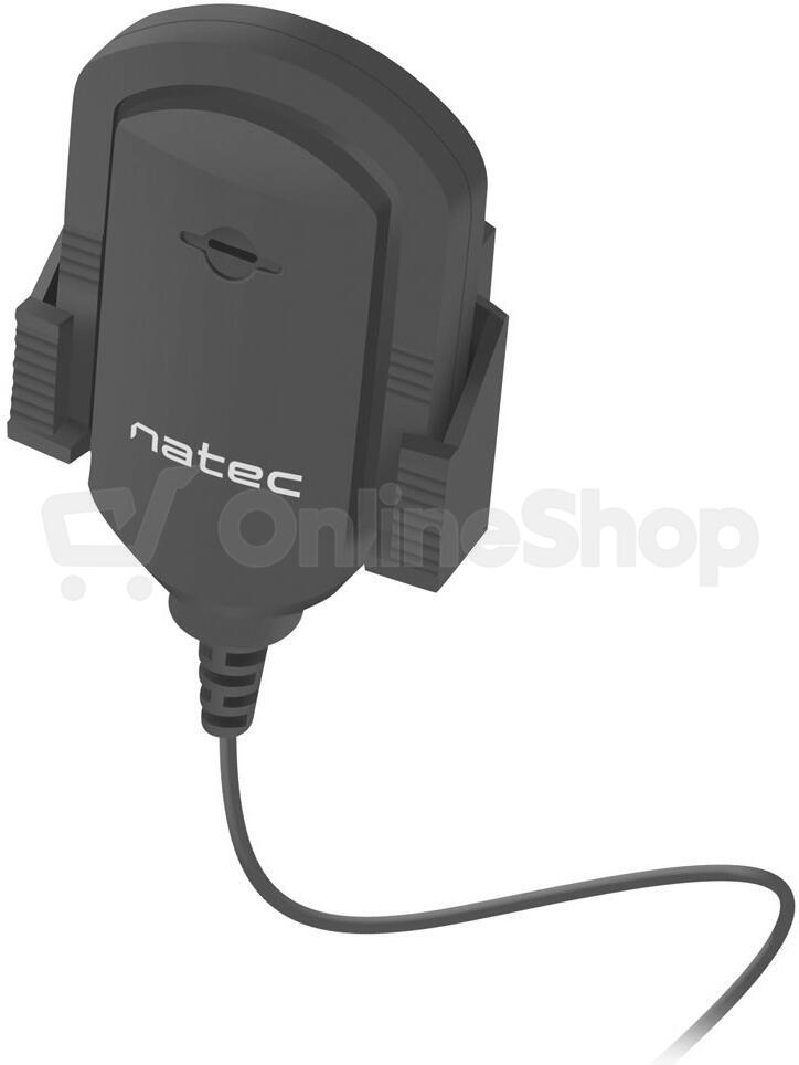 Mikrofon NATEC Fox, prílepný držák, 3,5mm jack, 1,8m (NMI-1352)