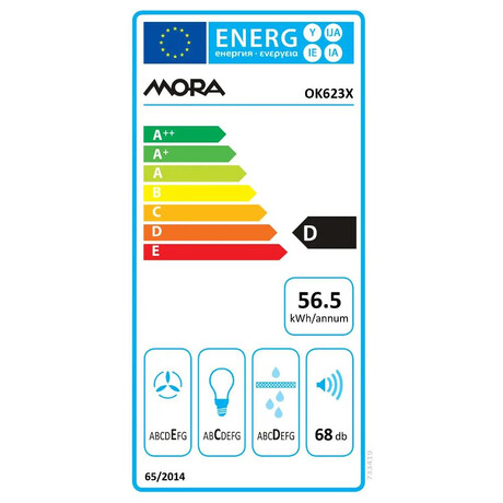 Odsava par MORA OK 623 X
