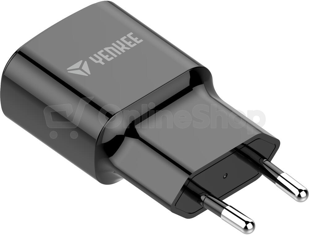 USB nabíječka Yenkee YAC 2013BK 2400mA