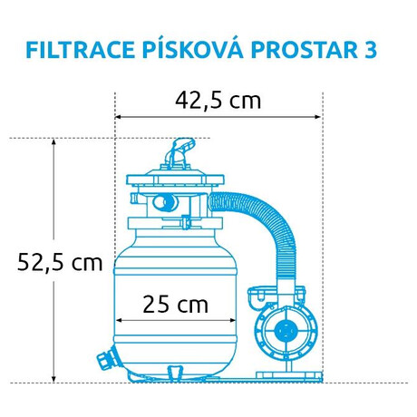 Marimex ProStar 3&nbsp;+ sada hadic (foto 1)