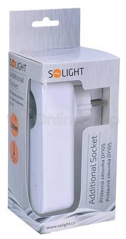 Solight přídavná zásuvka pro GSM zásuvku