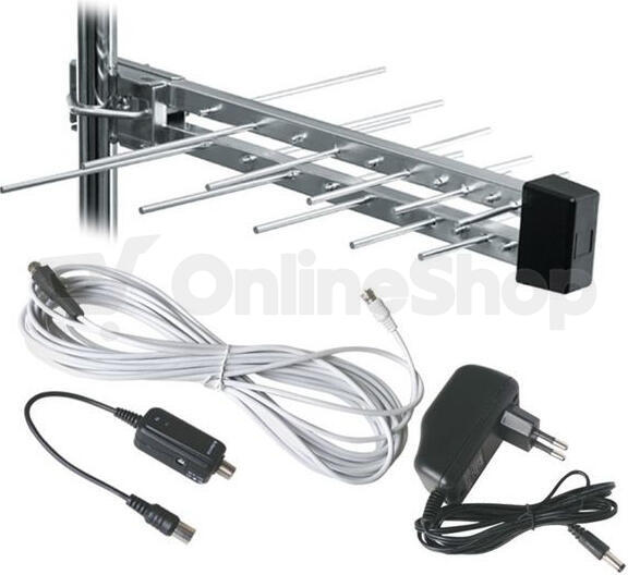Venkovní anténa Solight HN55 DVB-T2, 22dB