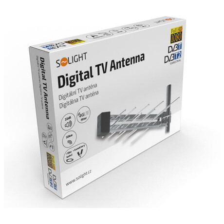 Venkovn antna Solight HN55 DVB-T2, 22dB