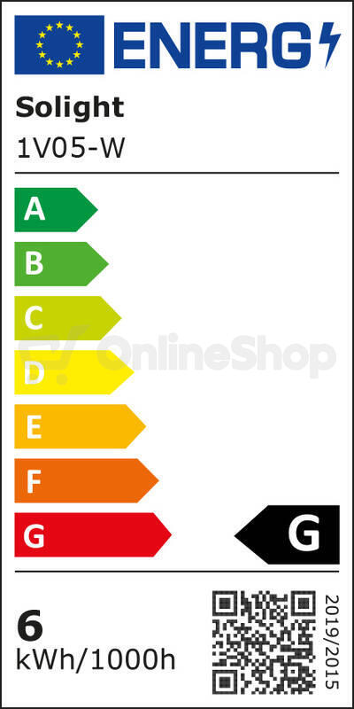 Solight LED vánoční řetěz, 500 LED, 50m, přívod 5m, IP44, bílá