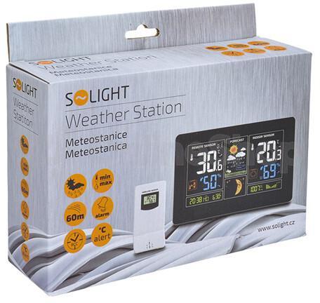 Meteostanice Solight TE81, černá