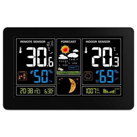 Meteostanice Solight TE81, černá