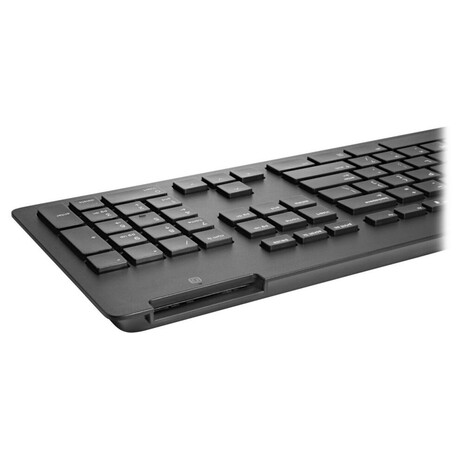 HP klávesnice slim SmartCard CCID USB, černá, SK (foto 1)