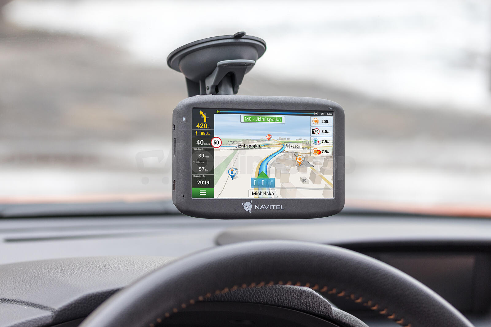 GPS navigace Navitel E505