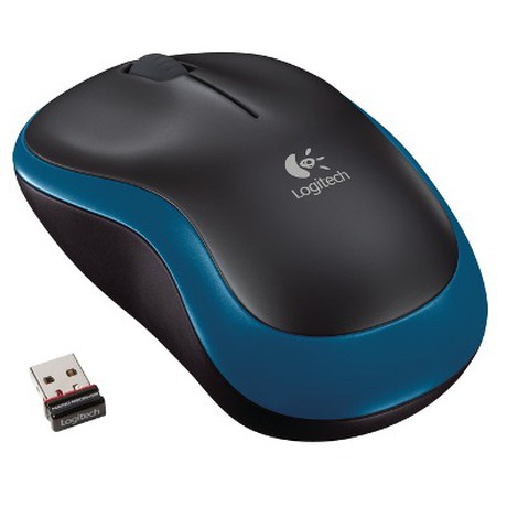 Myš Logitech Wireless Mouse M185 / optická / 2 tlačítka / 1000dpi - modrá - Logitech Wireless Mouse M185 nano, modrá (foto 3)