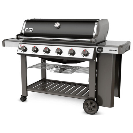 Gril Weber Genesis II E-610 GBS, černý
