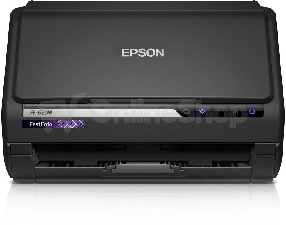 Epson FastFoto FF-680W, A4, 600 dpi,USB,LAN,Wi-Fi (B11B237401)