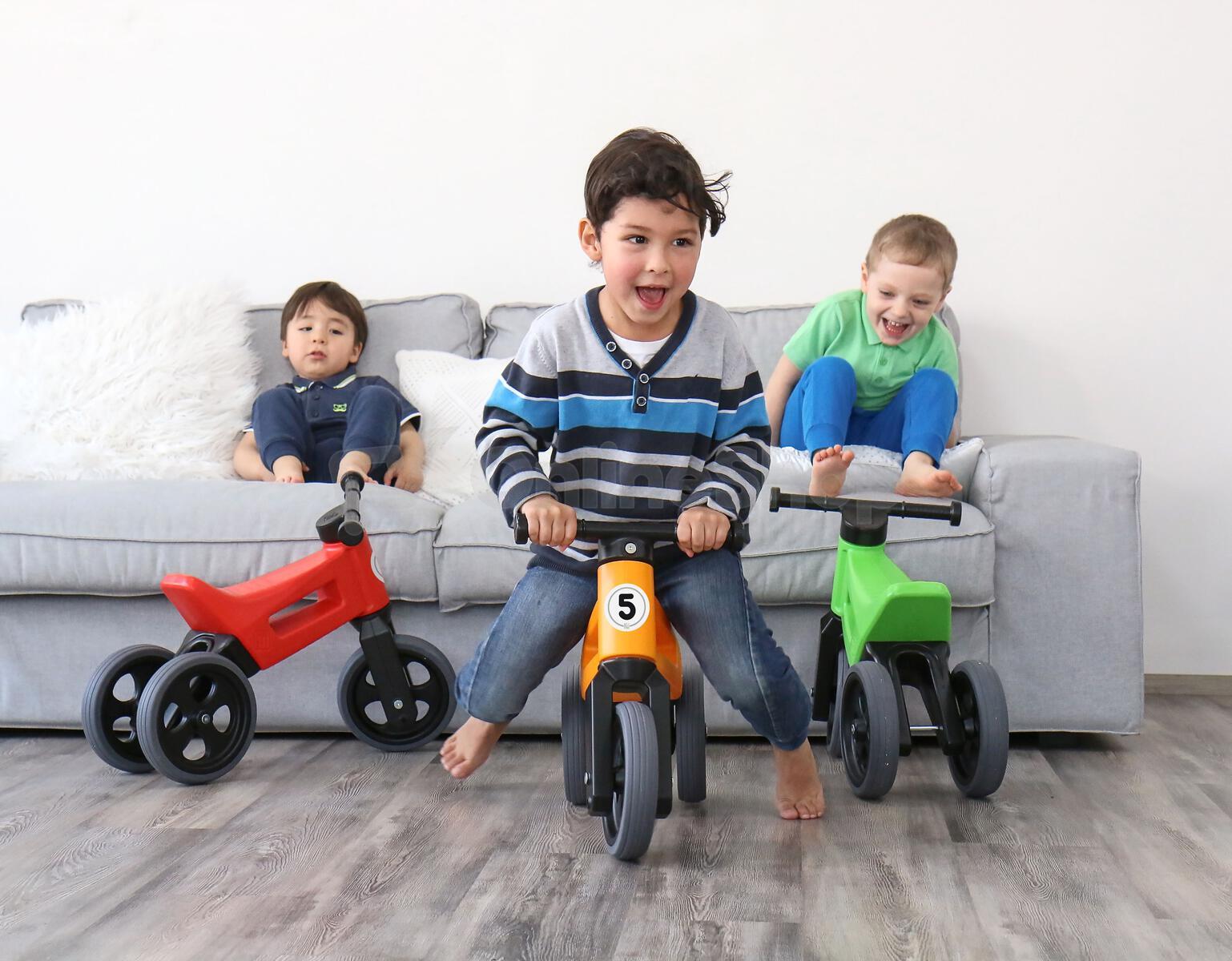 Odrážedlo Funny Wheels Rider Sport 2v1 zelené