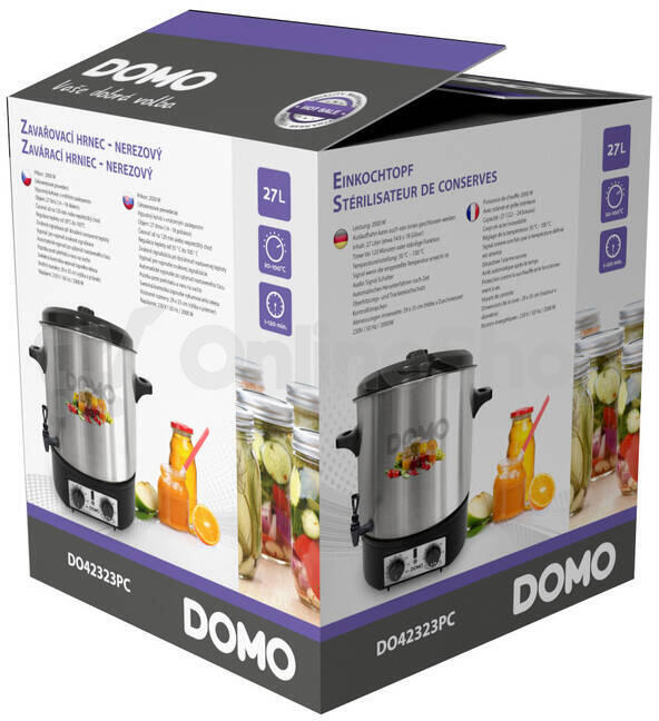 Zavařovací hrnec DOMO DO42323PC
