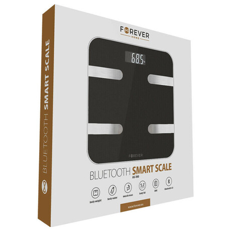 Osobní bluetooth váha Forever AS-100 černá