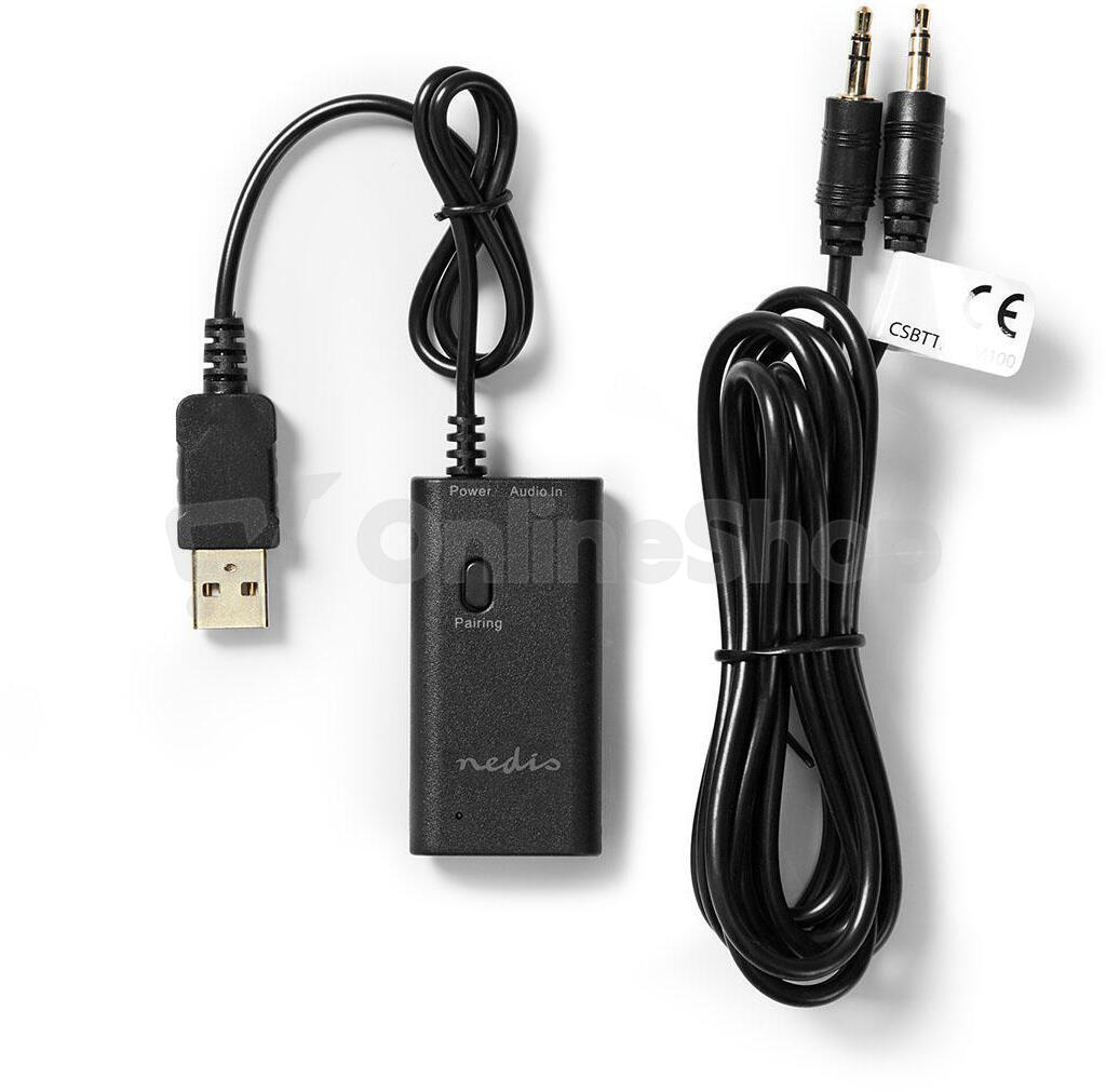 Bluetooth® Vysílač Přijímač NEDIS BTTR100BK