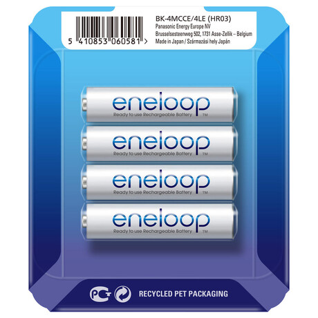 Panasonic Eneloop AAA 4ks 4MCCE/4LE (foto 2)