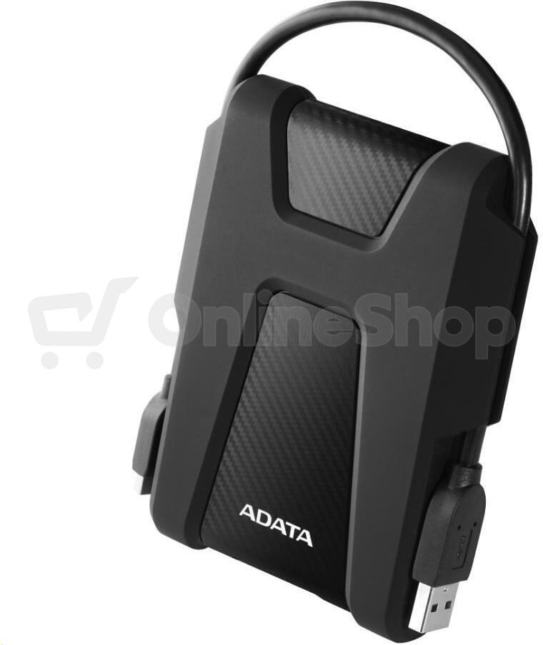 A-Data ADATA Externí HDD 2TB 2,5" USB 3.1 AHD680, černý (gumový, nárazu odolný) (AHD680-2TU31-CBK)