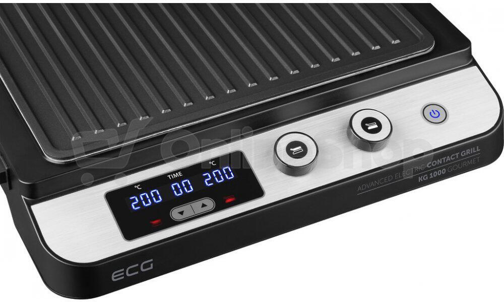 Kontaktní gril ECG KG 1000 Gourmet