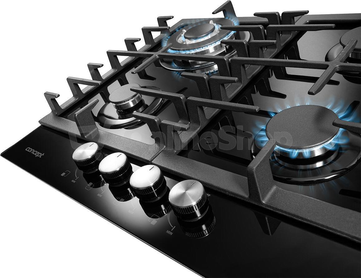 Plynová deska Concept PDV7260bc BLACK
