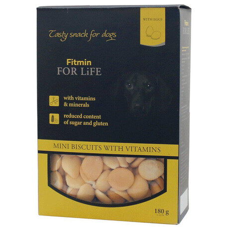 SET FFL dog Biscuits mini Fitmin 3 x 180g