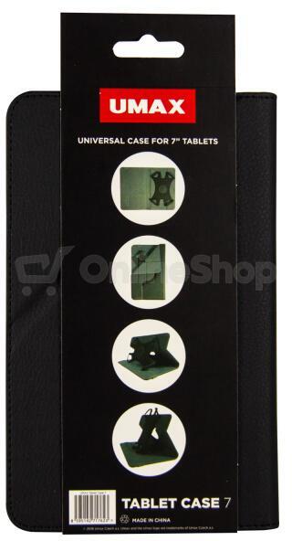 UMAX univerzální obal na tablety velikosti 7" černý (UMM120C7)