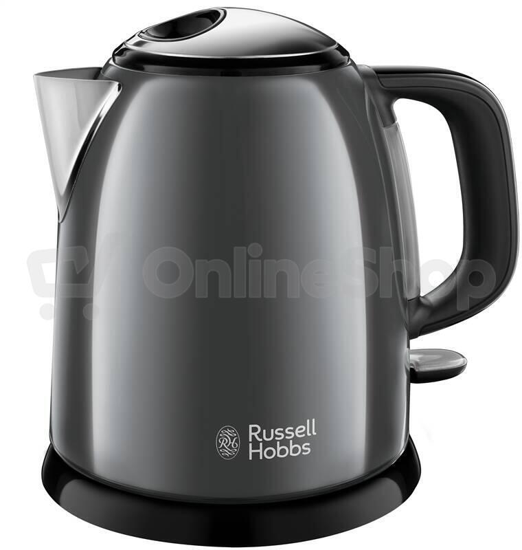 Rychlovarná konvice Russell Hobbs Colours Plus Classic, šedá