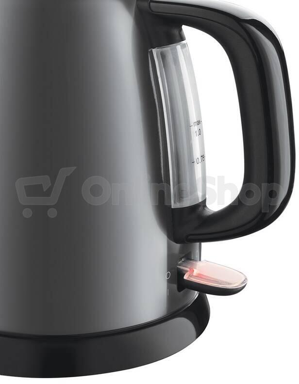 Rychlovarná konvice Russell Hobbs Colours Plus Classic, šedá