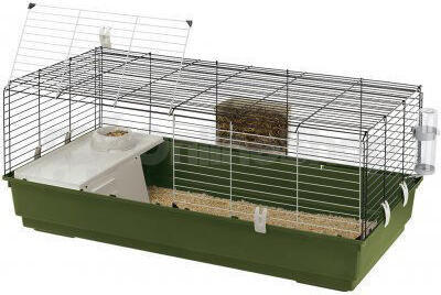 Klec pro hlodavce Ferplast RABBIT 120 s výbavou, 118x58,5x49,5cm