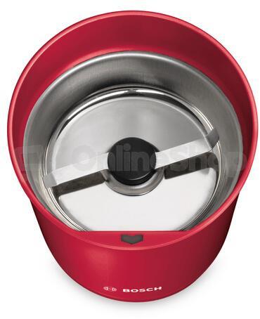 Mlýnek na kávu Bosch TSM6A014R, červený