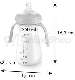 Láhev Tescoma PAPU PAPI 250 ml, růžová