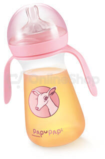 Láhev Tescoma PAPU PAPI 250 ml, růžová