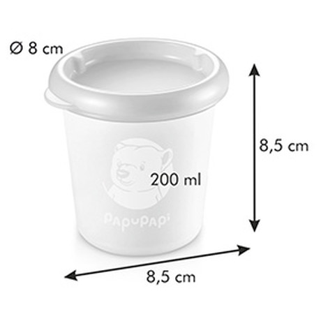 Tescoma PAPU PAPI 200 ml, 2&nbsp;ks, růžová (foto 1)