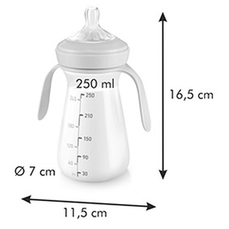 Láhev Tescoma PAPU PAPI 250 ml, modrá