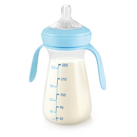 Láhev Tescoma PAPU PAPI 250 ml, modrá