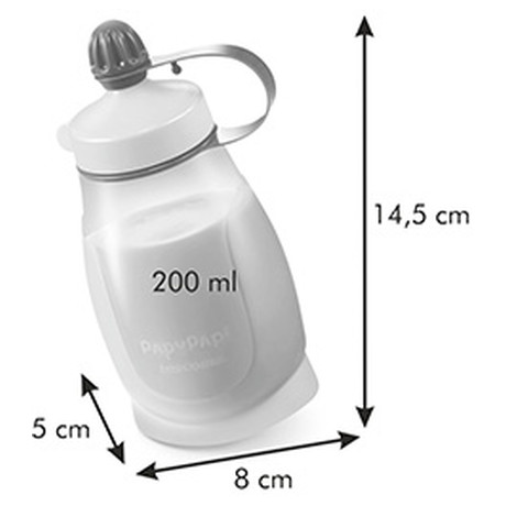 Tescoma PAPU PAPI 200 ml, se&nbsp;lžičkou, modrá (foto 3)