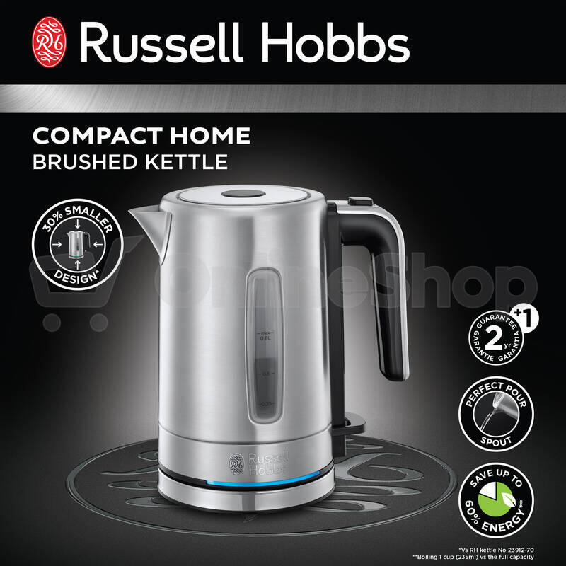 Russell Hobbs Compact Home rychlovarná konvice 24190-70