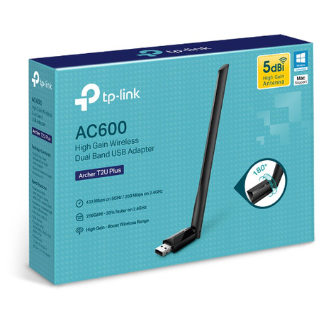TP-Link Archer T2U Plus AC600 (foto 4)