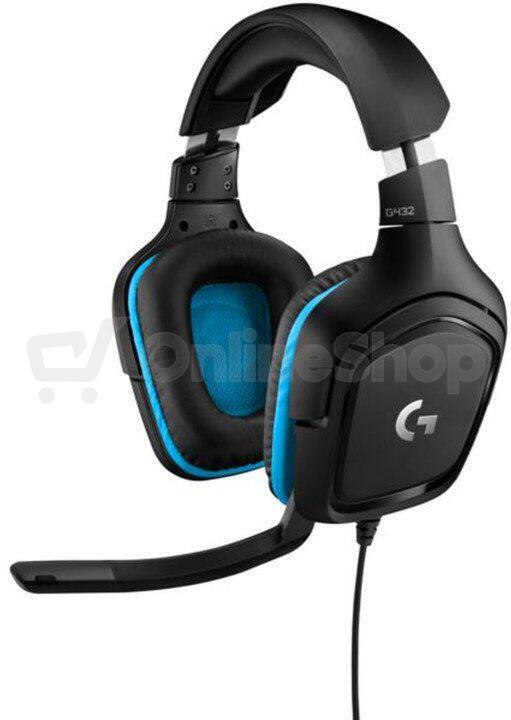 Herní sluchátka Logitech G432 LEATHERETTE EMEA (981-000770)