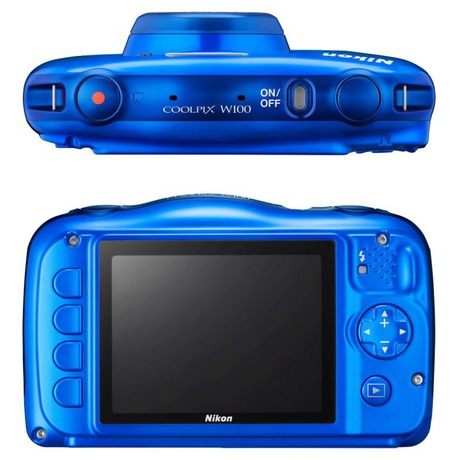 NIKON COOLPIX W100 Blue - Backpack kit