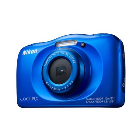NIKON COOLPIX W100 Blue - Backpack kit