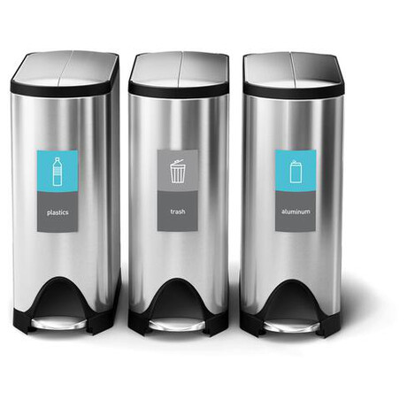 Simplehuman magnetický štítek na&nbsp;odpadkový koš -&nbsp;kompost "compost" KT1176 (foto 1)