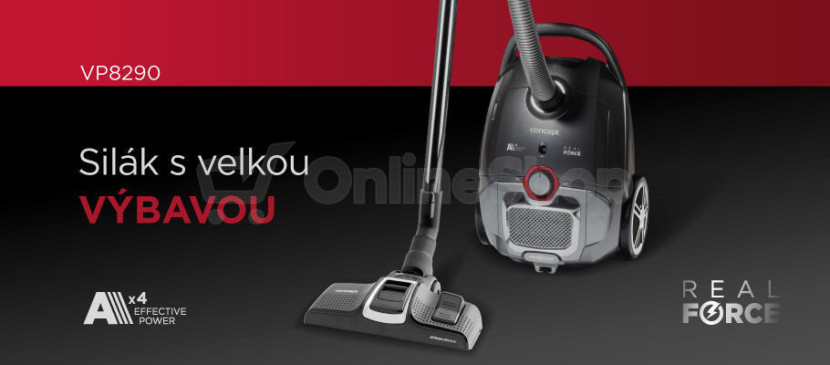 Sáčkový vysavač Concept VP8290