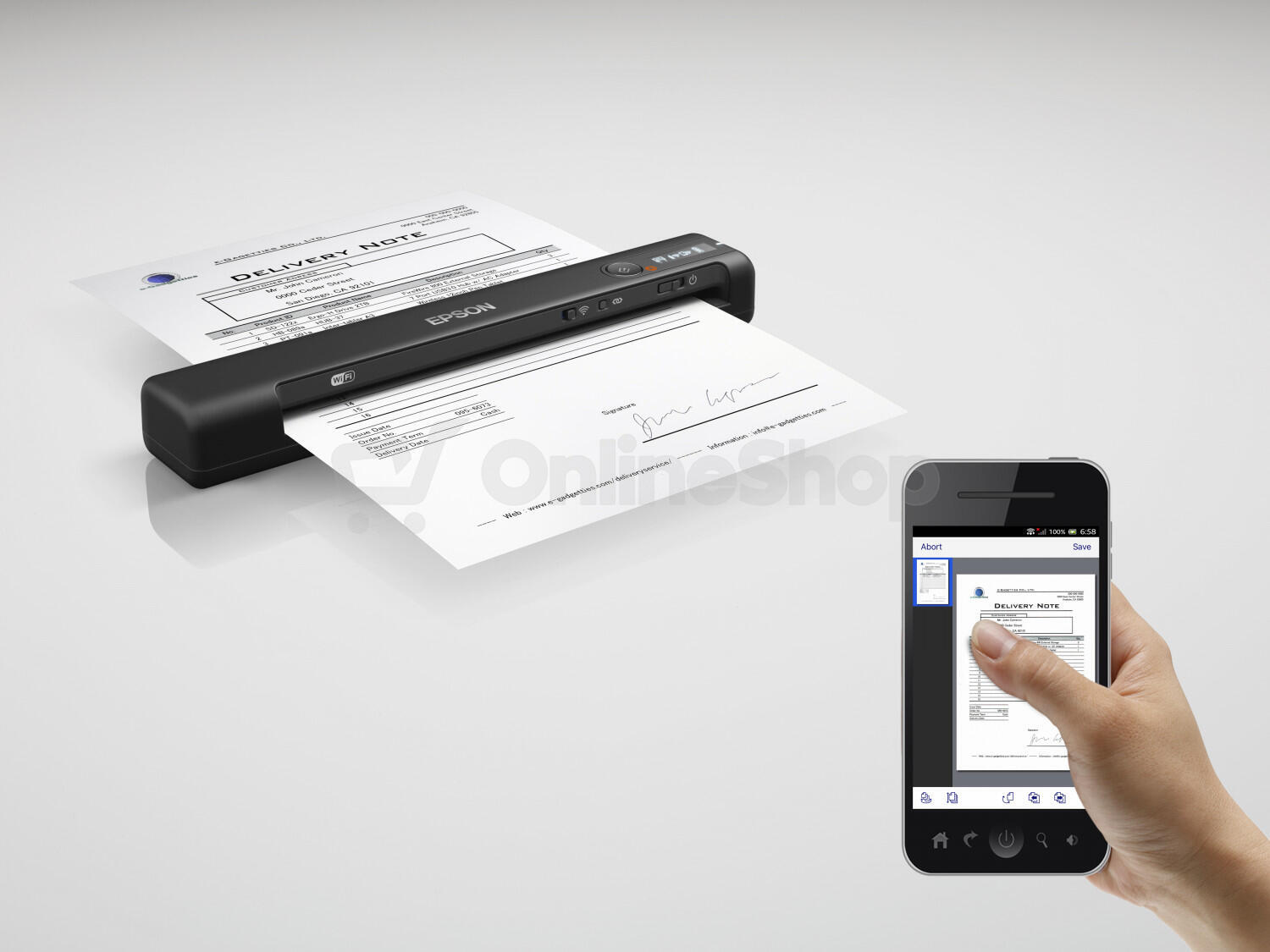 Epson WorkForce ES-60W (B11B253401)