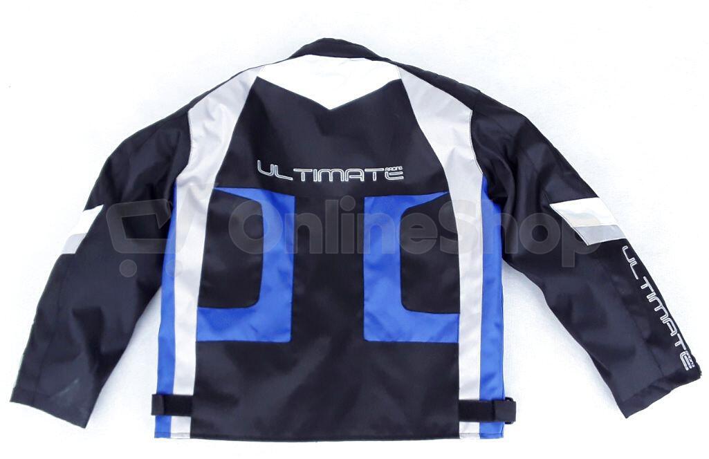 Dětská bunda Ultimate Racing modrá, velikost 12